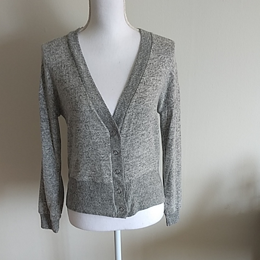 Gray Cardigan by Hippie Rose